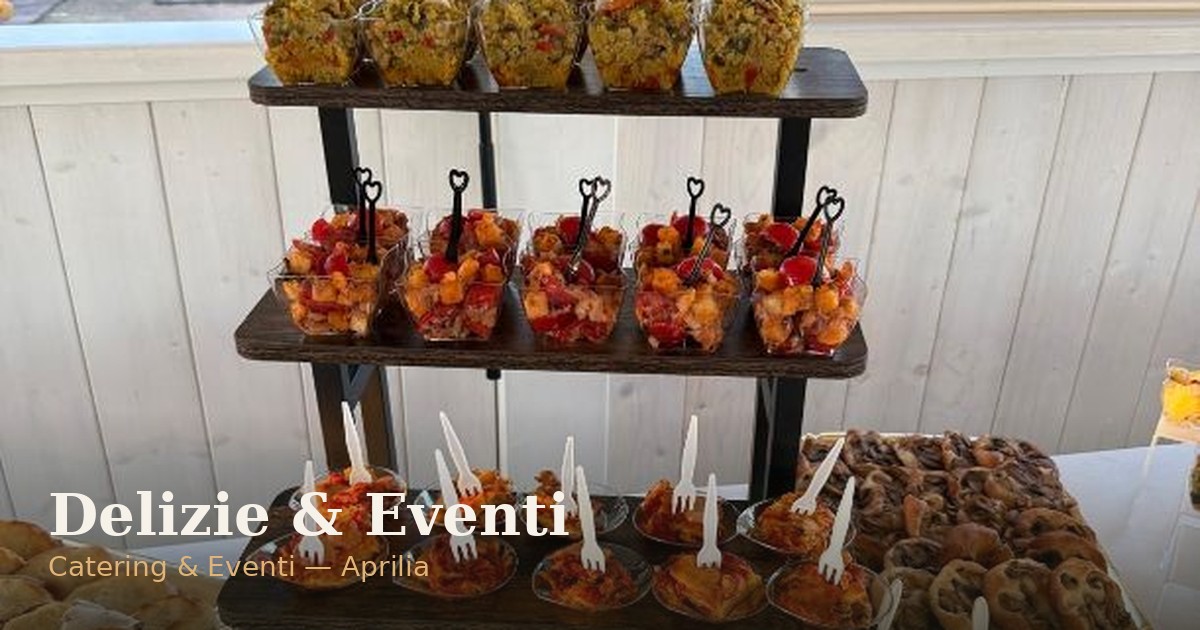 Home page di Delizie & Eventi